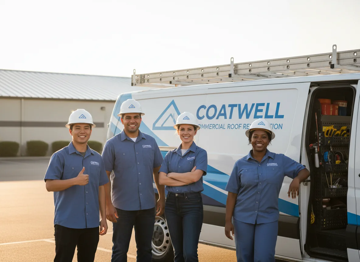 Commercial roof coating company in Upperglade, WV